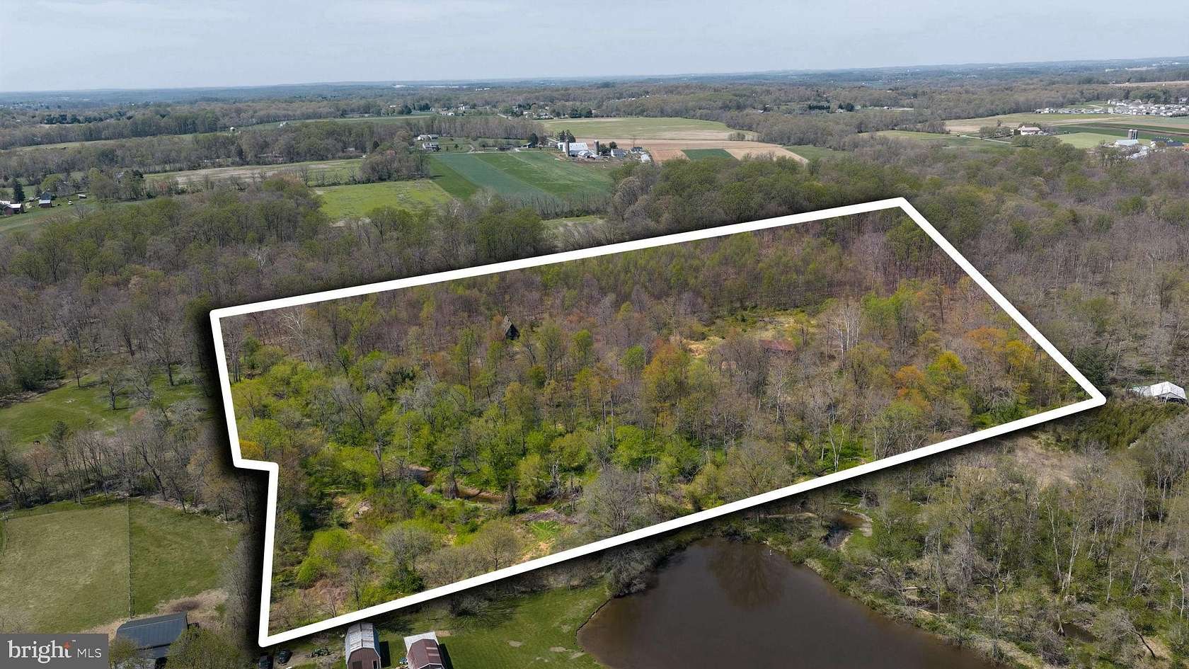 21.6 Acres of Recreational & Residential Land for Sale in Rising Sun, Maryland