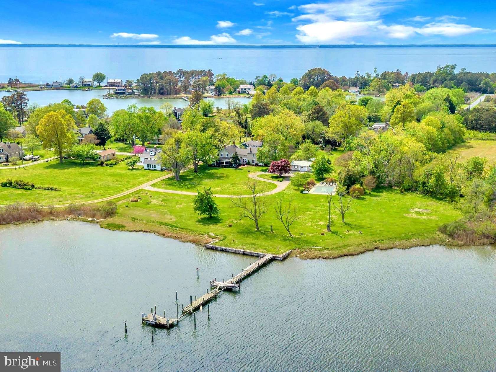 2.7 Acres of Land with Home for Sale in Tilghman, Maryland