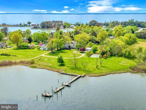 2.7 Acres of Land with Home for Sale in Tilghman, Maryland