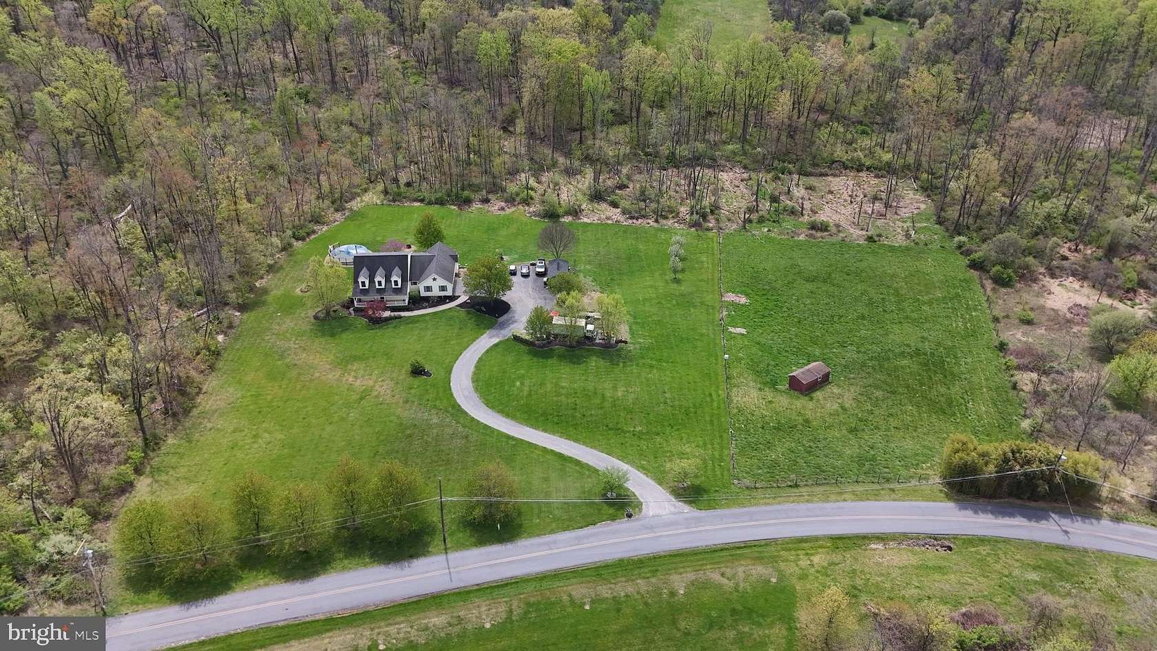 10 Acres of Land with Home for Sale in Hellertown, Pennsylvania