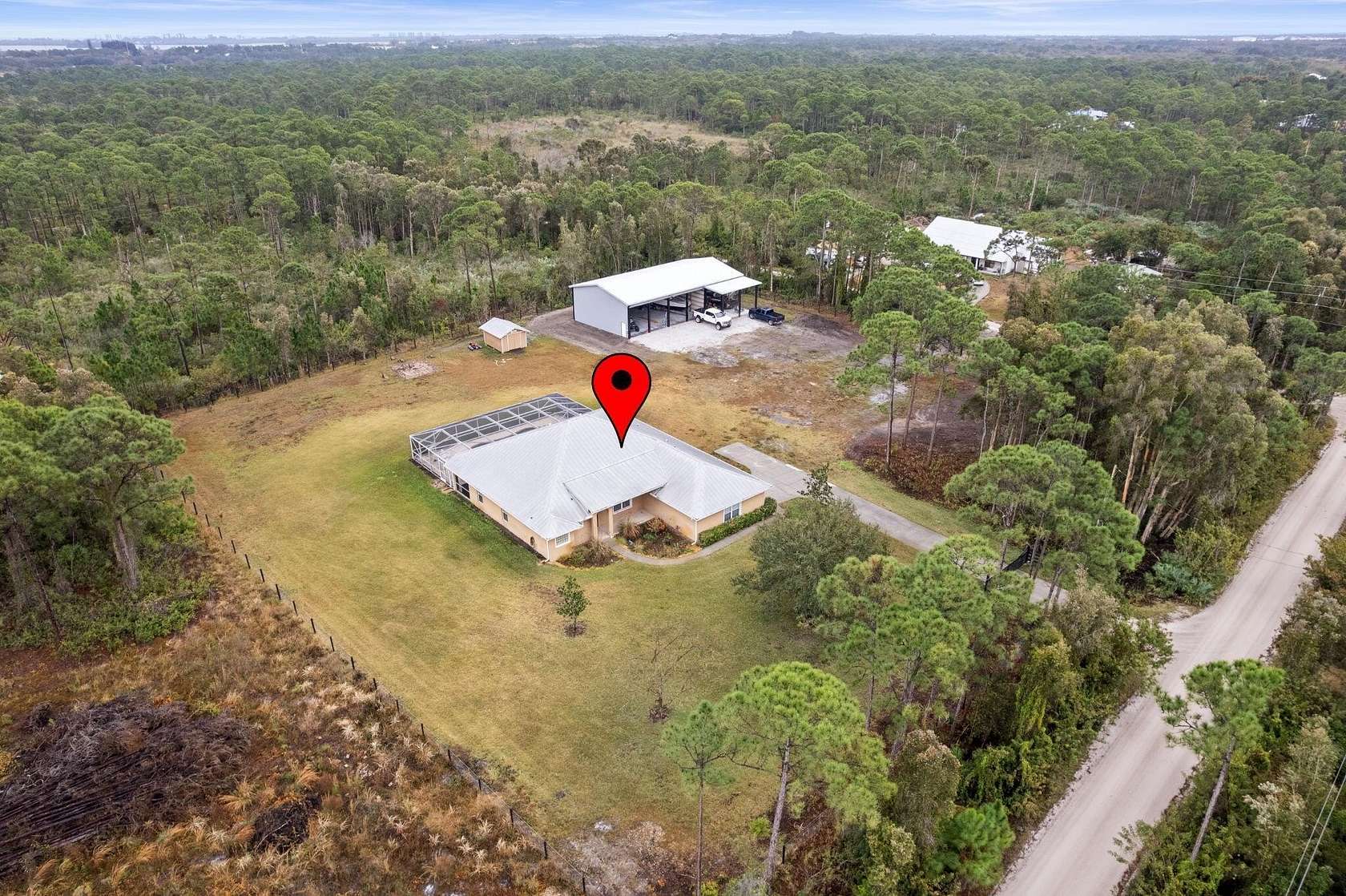 2.1 Acres of Land with Home for Sale in Fort Pierce, Florida