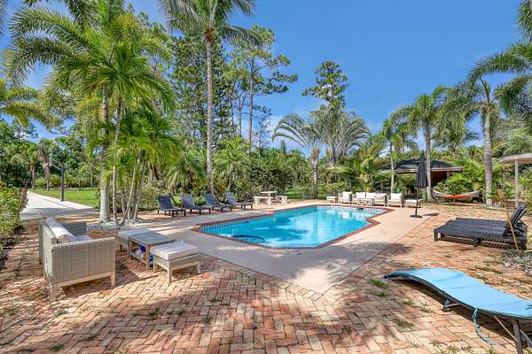 5.1 Acres of Land with Home for Lease in Wellington, Florida