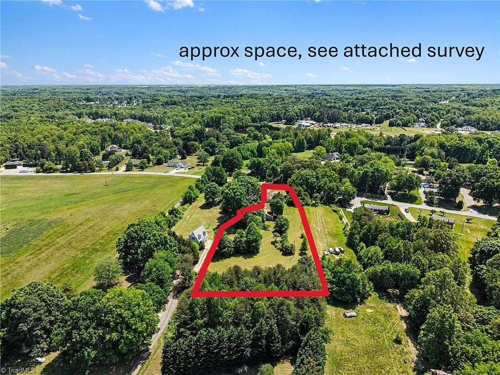2.14 Acres of Land with Home for Sale in Oak Ridge, North Carolina