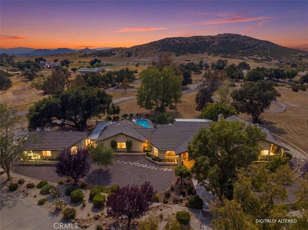 18.2 Acres of Land with Home for Sale in Hemet, California