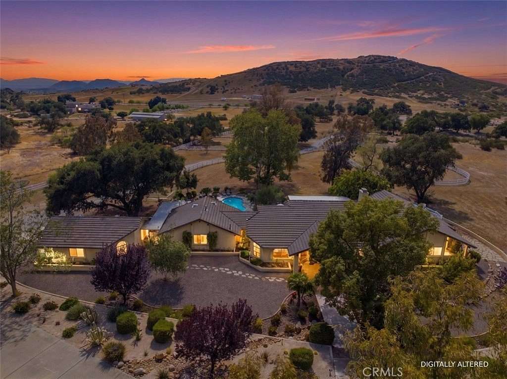 18.2 Acres of Land with Home for Sale in Hemet, California