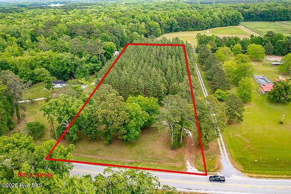 3.8 Acres of Residential Land for Sale in Ernul, North Carolina