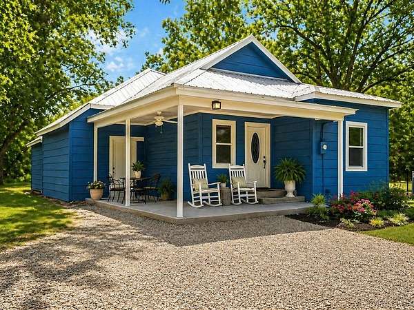 4.75 Acres of Land with Home for Sale in Honey Grove, Texas