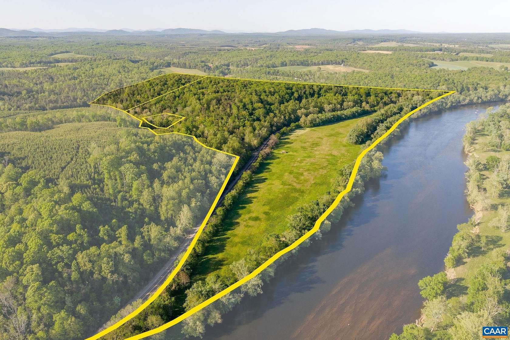 137 Acres of Recreational & Residential Land for Sale in Howardsville, Virginia