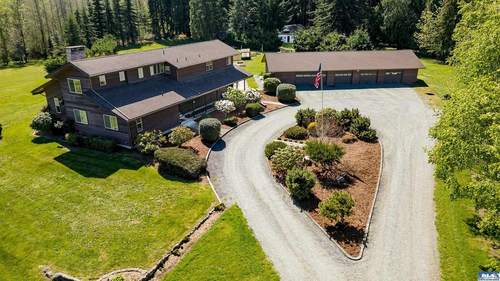 12 Acres of Land with Home for Sale in Port Angeles, Washington