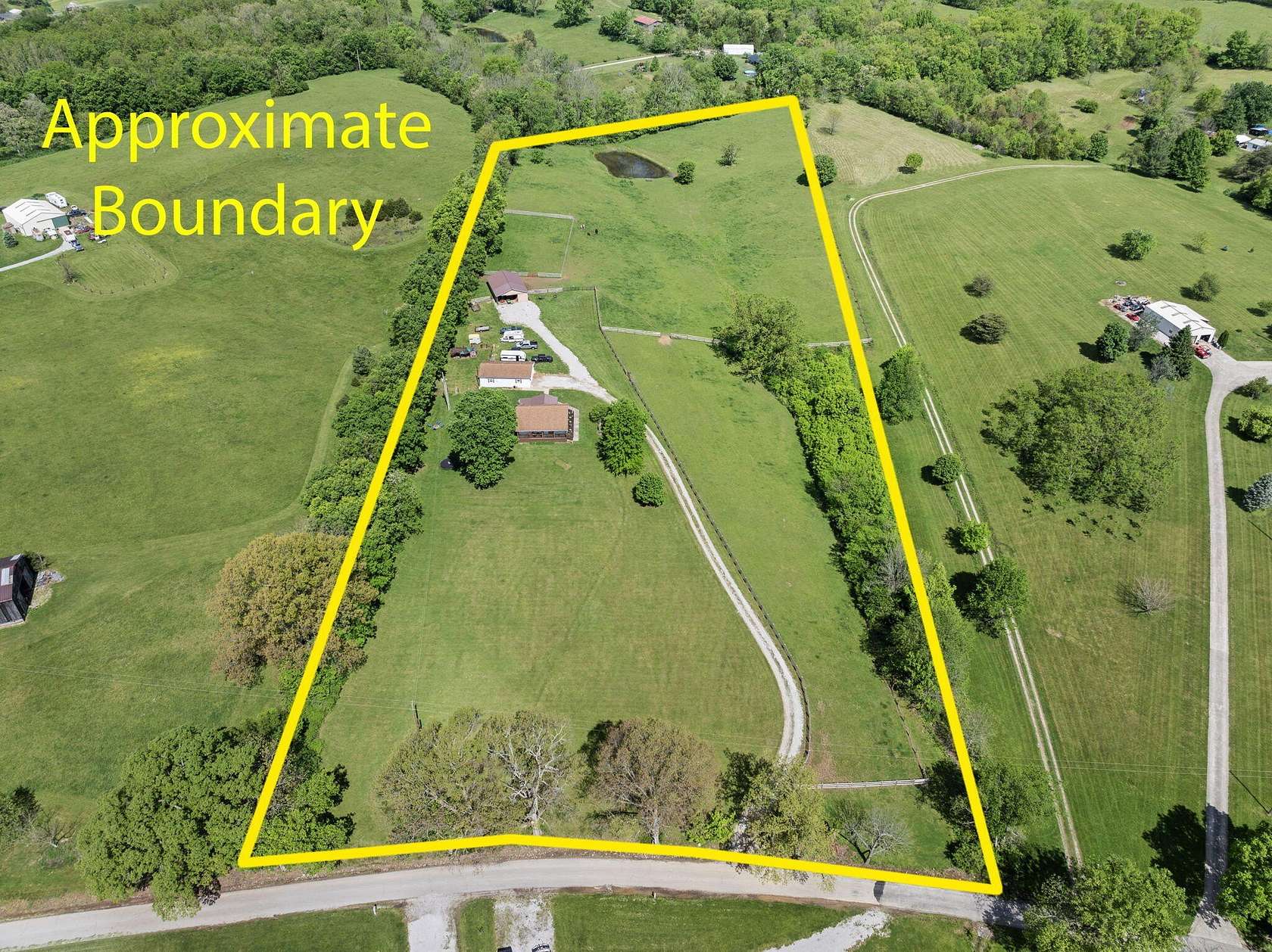 10.3 Acres of Land with Home for Sale in Cynthiana, Kentucky