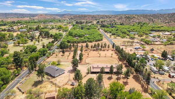 3.56 Acres of Land with Home for Sale in Cornville, Arizona