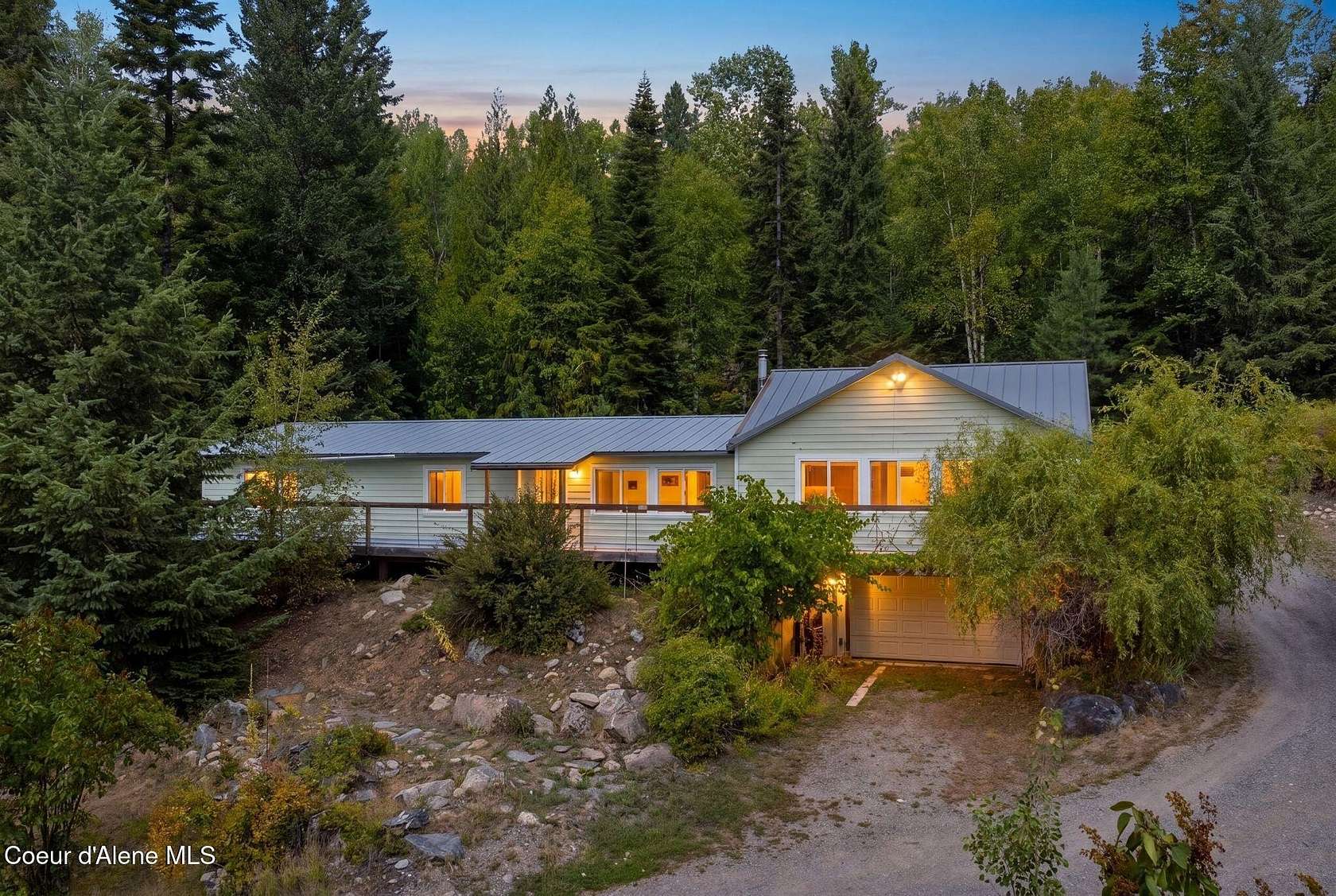 32.6 Acres of Land with Home for Sale in Sandpoint, Idaho