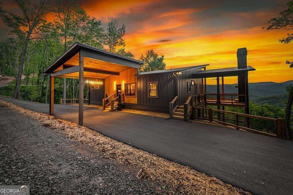 2 Acres of Land with Home for Sale in Blue Ridge, Georgia