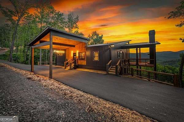 2 Acres of Land with Home for Sale in Blue Ridge, Georgia