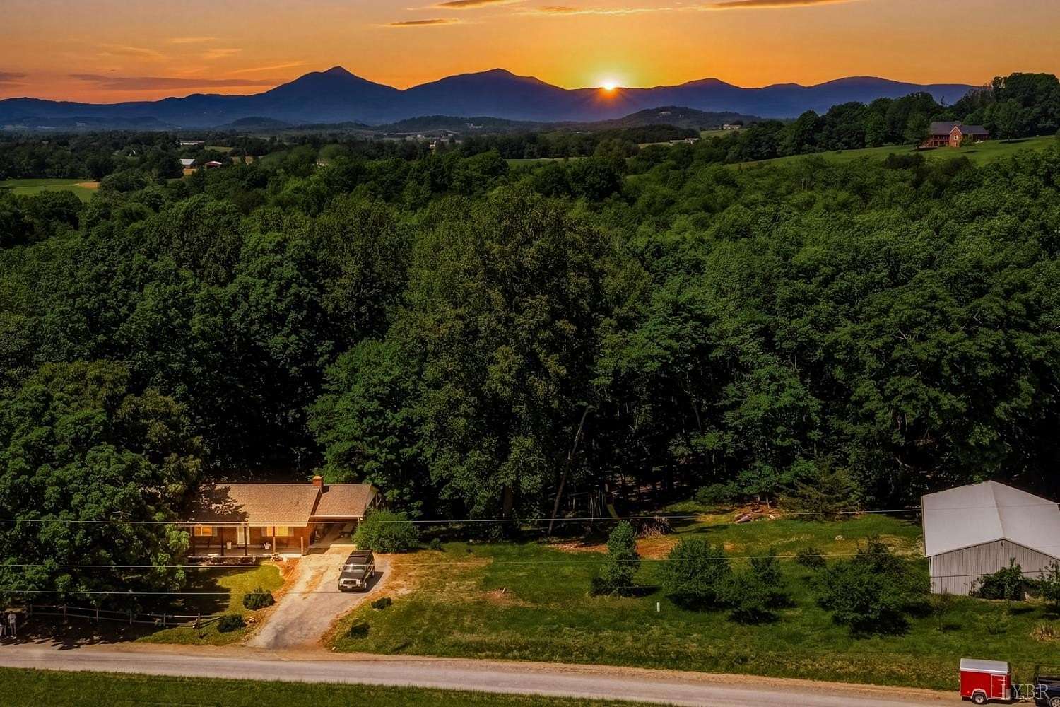9 Acres of Land with Home for Sale in Bedford, Virginia