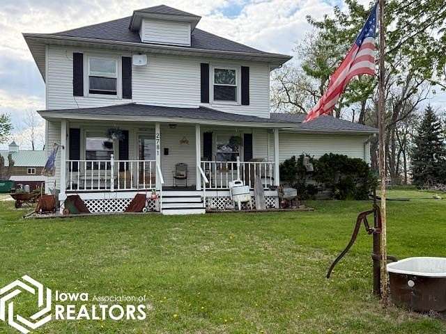 11 Acres of Land with Home for Sale in Humboldt, Iowa
