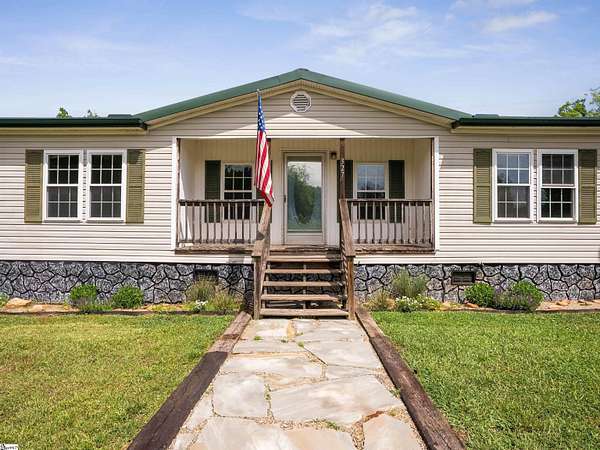 7.57 Acres of Land with Home for Sale in Piedmont, South Carolina