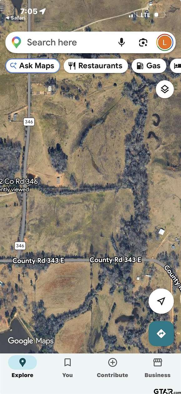 30.6 Acres of Land for Sale in Henderson, Texas