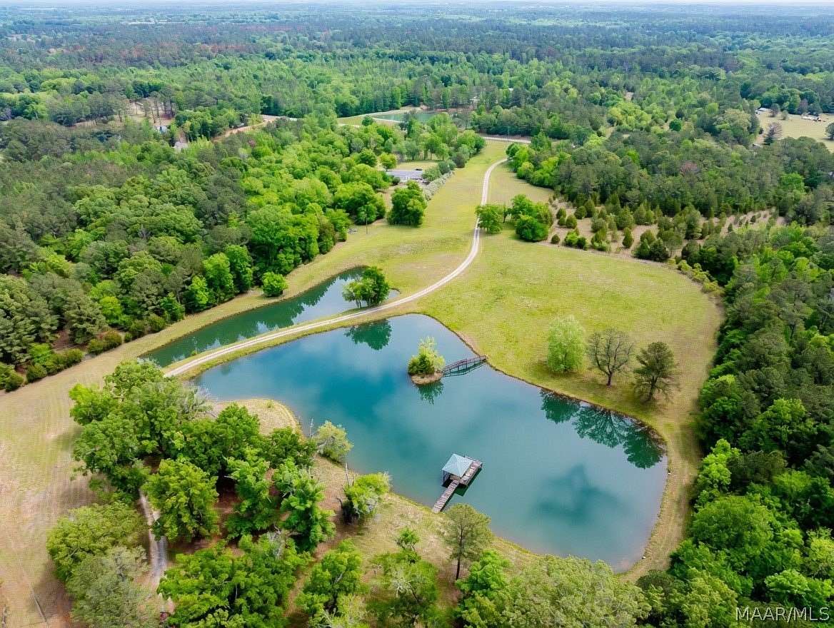 31.2 Acres of Recreational Land with Home for Sale in Mathews, Alabama