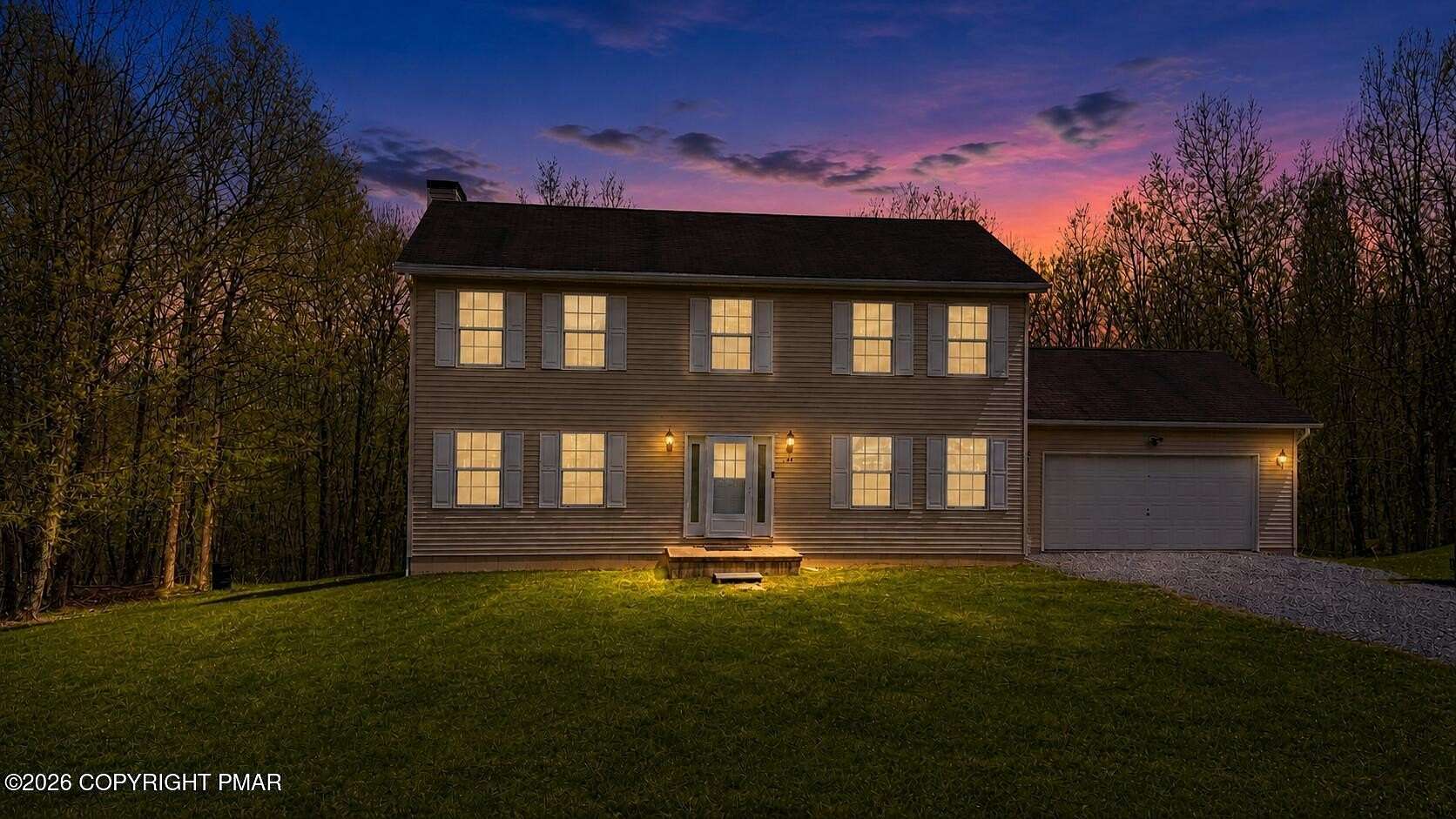 2.69 Acres of Land with Home for Sale in Albrightsville, Pennsylvania