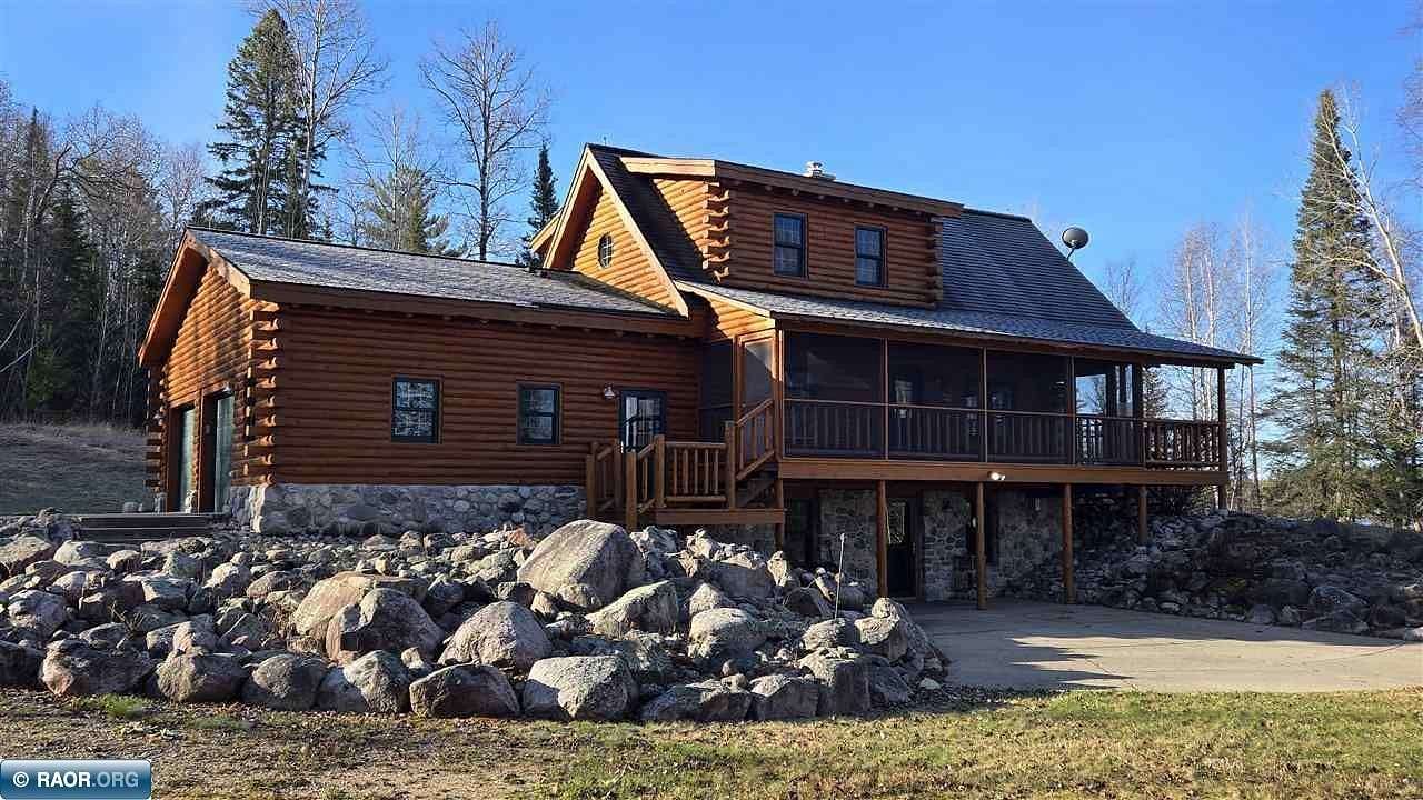 12.9 Acres of Recreational Land with Home for Sale in Orr, Minnesota
