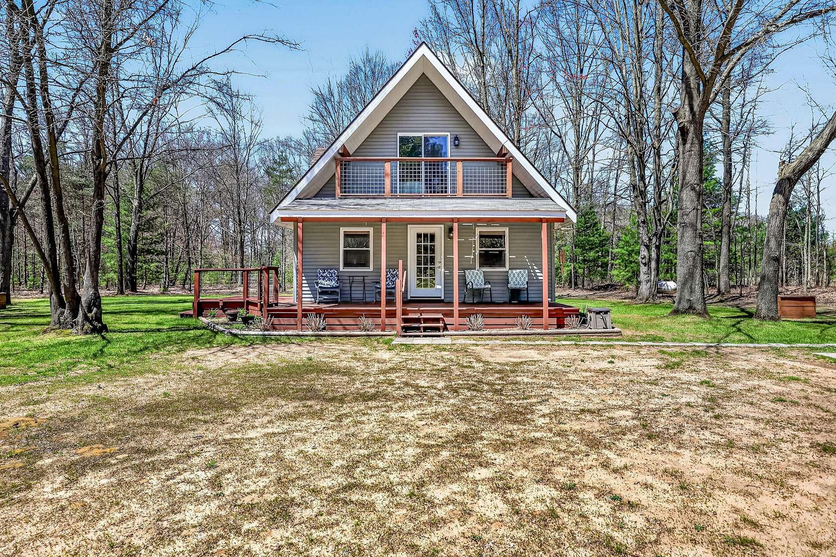 8.79 Acres of Land with Home for Sale in Rothbury, Michigan