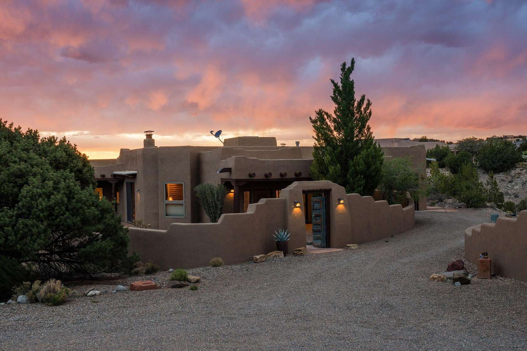 2 Acres of Land with Home for Sale in Placitas, New Mexico