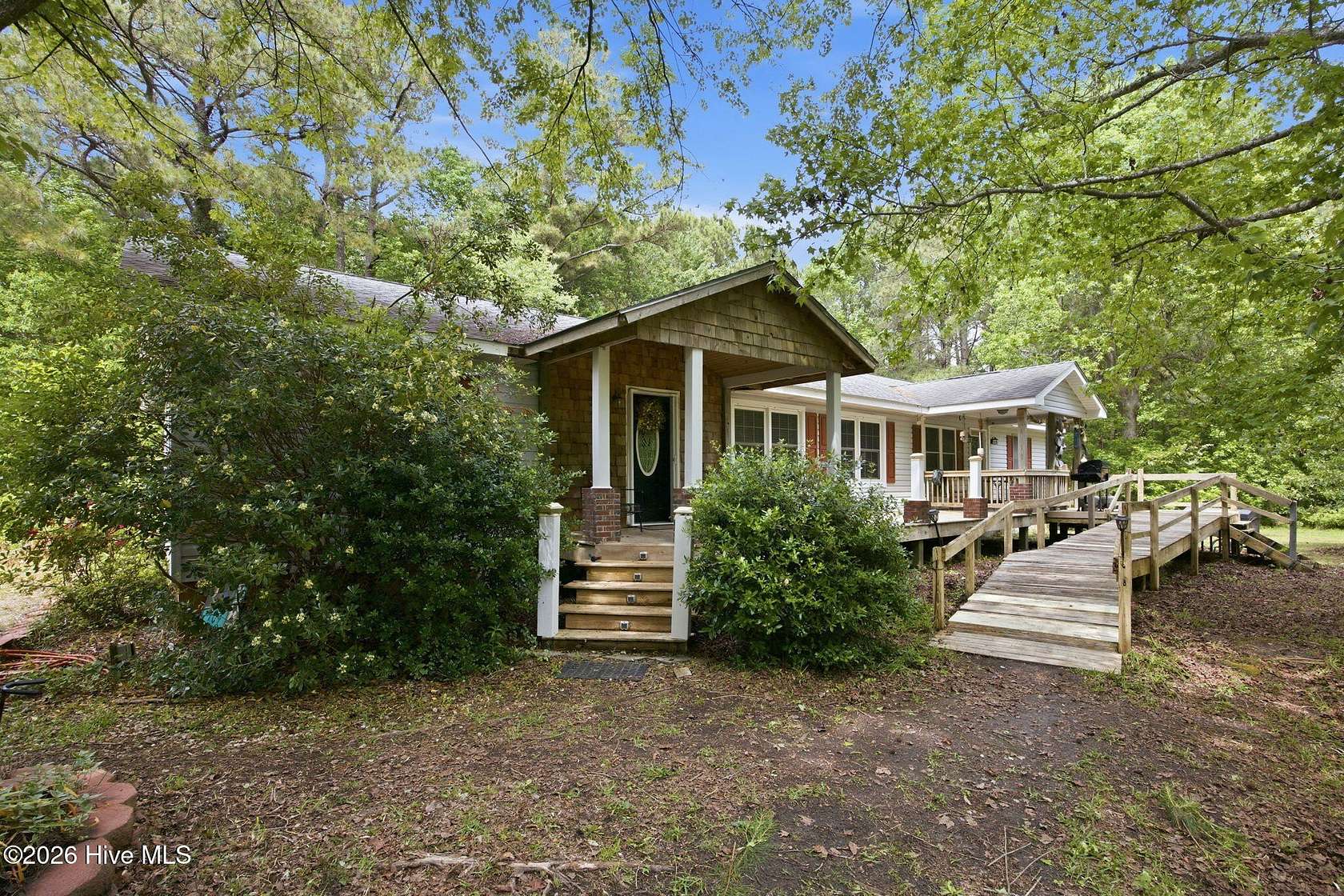 11.2 Acres of Land with Home for Sale in Beaufort, North Carolina