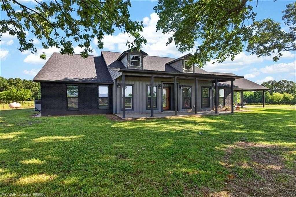 14.6 Acres of Land with Home for Sale in Bokoshe, Oklahoma