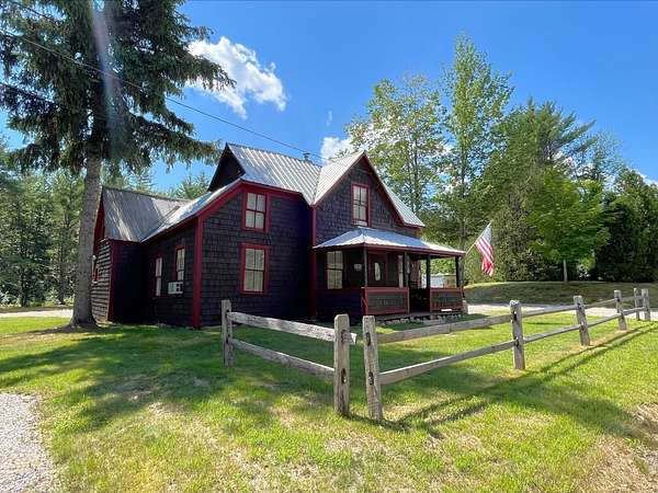 5.4 Acres of Land with Home for Sale in Bartlett, New Hampshire