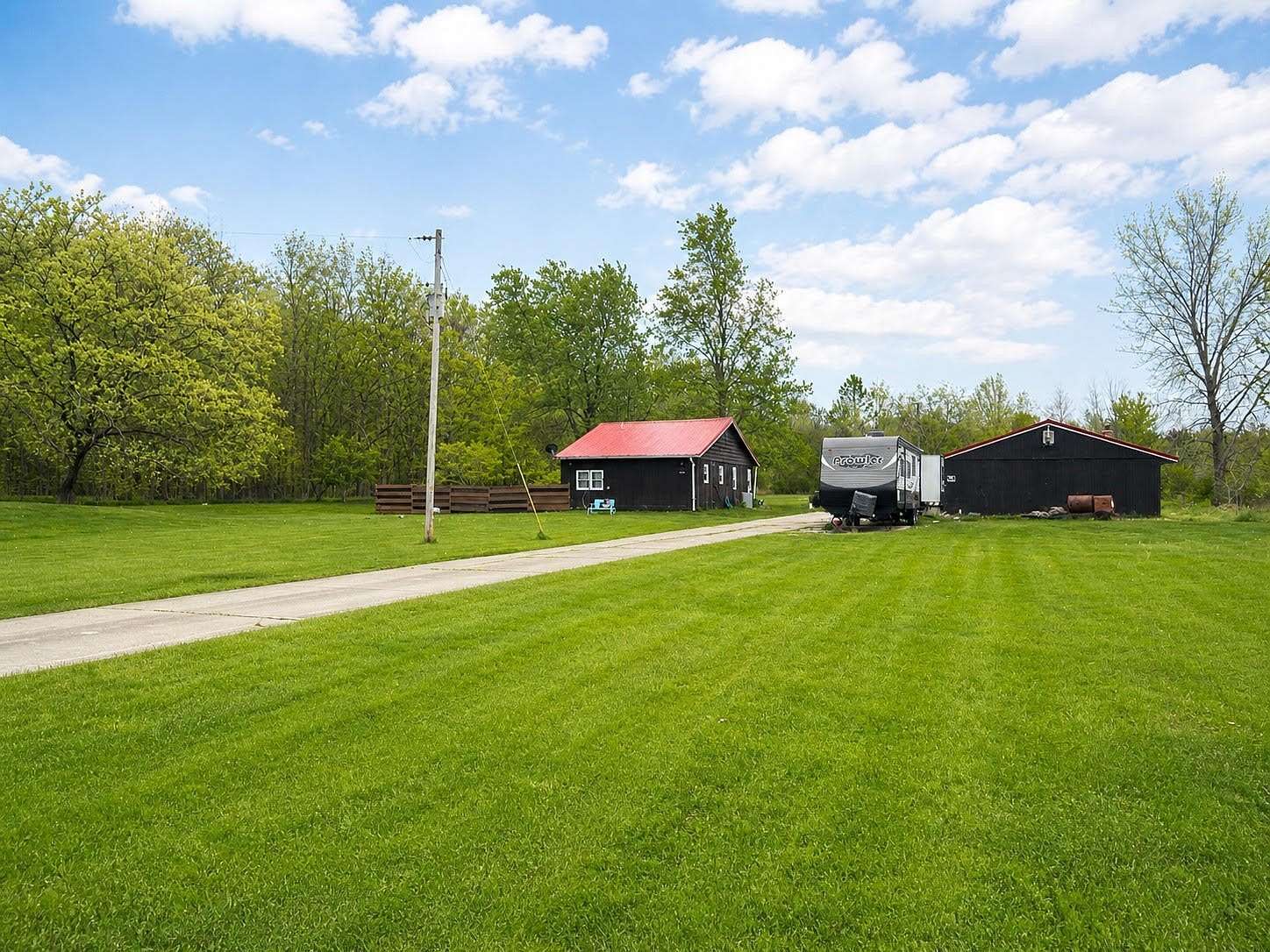 7.2 Acres of Land with Home for Sale in Coloma, Michigan