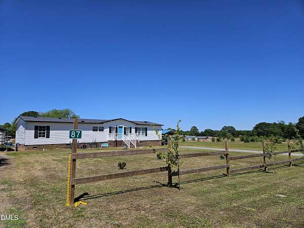 1.63 Acres of Land with Home for Sale in Coats, North Carolina