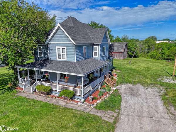 11.8 Acres of Land with Home for Sale in Chariton, Iowa
