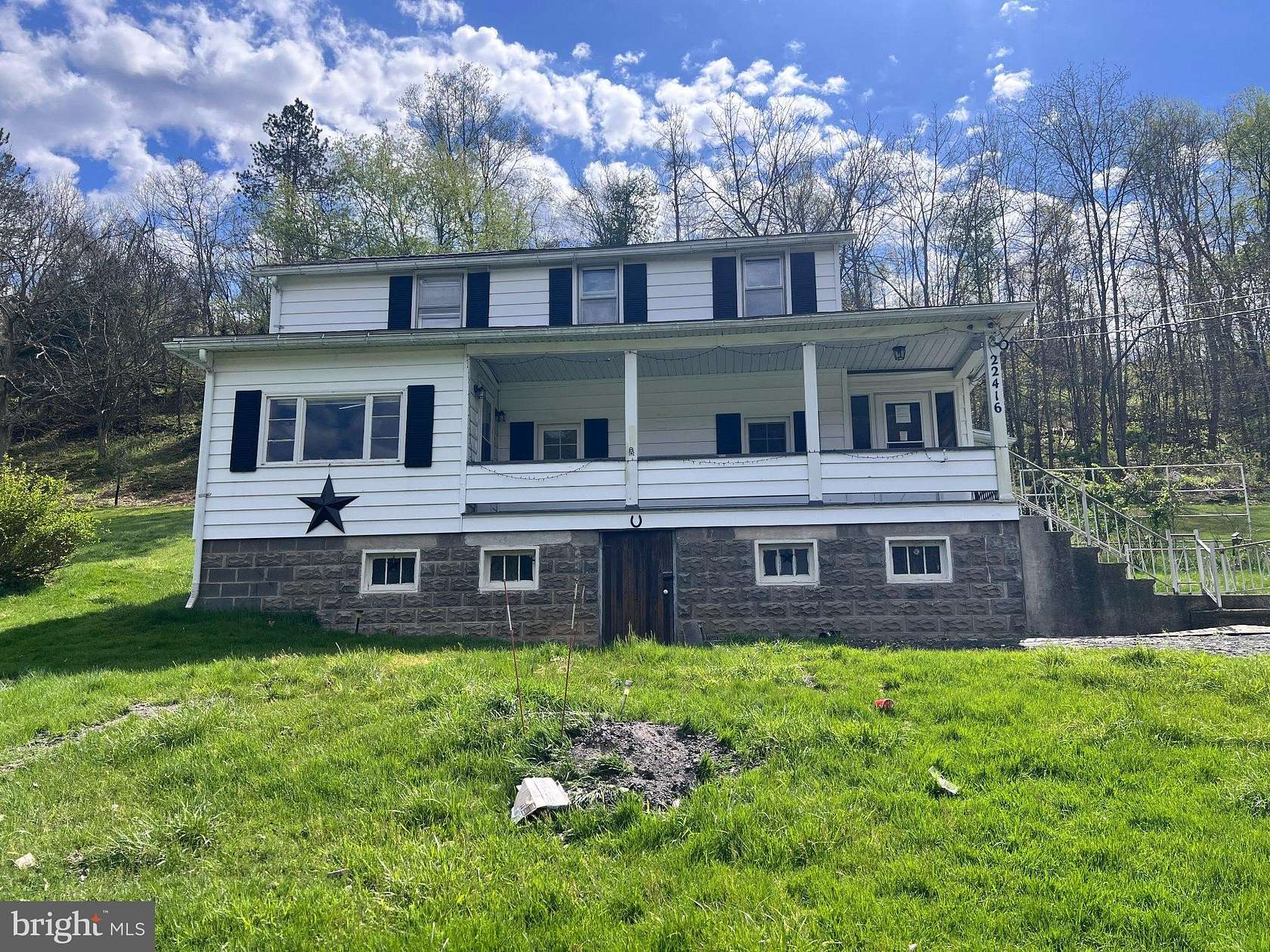 1.75 Acres of Land with Home for Sale in Lonaconing, Maryland