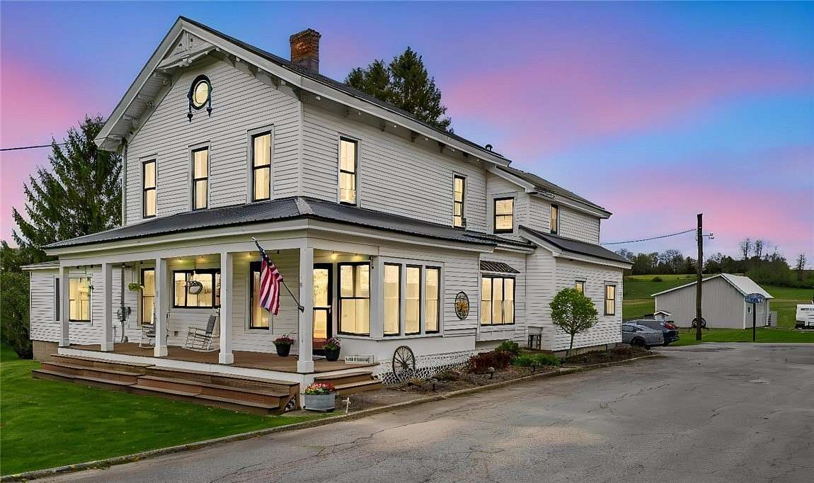 6.37 Acres of Land with Home for Sale in West Edmeston, New York
