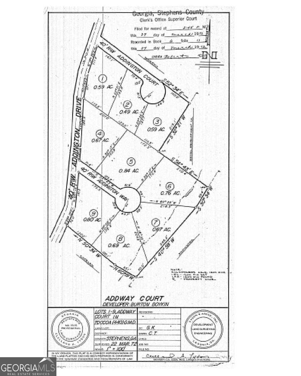 0.59 Acres of Residential Land for Sale in Toccoa, Georgia