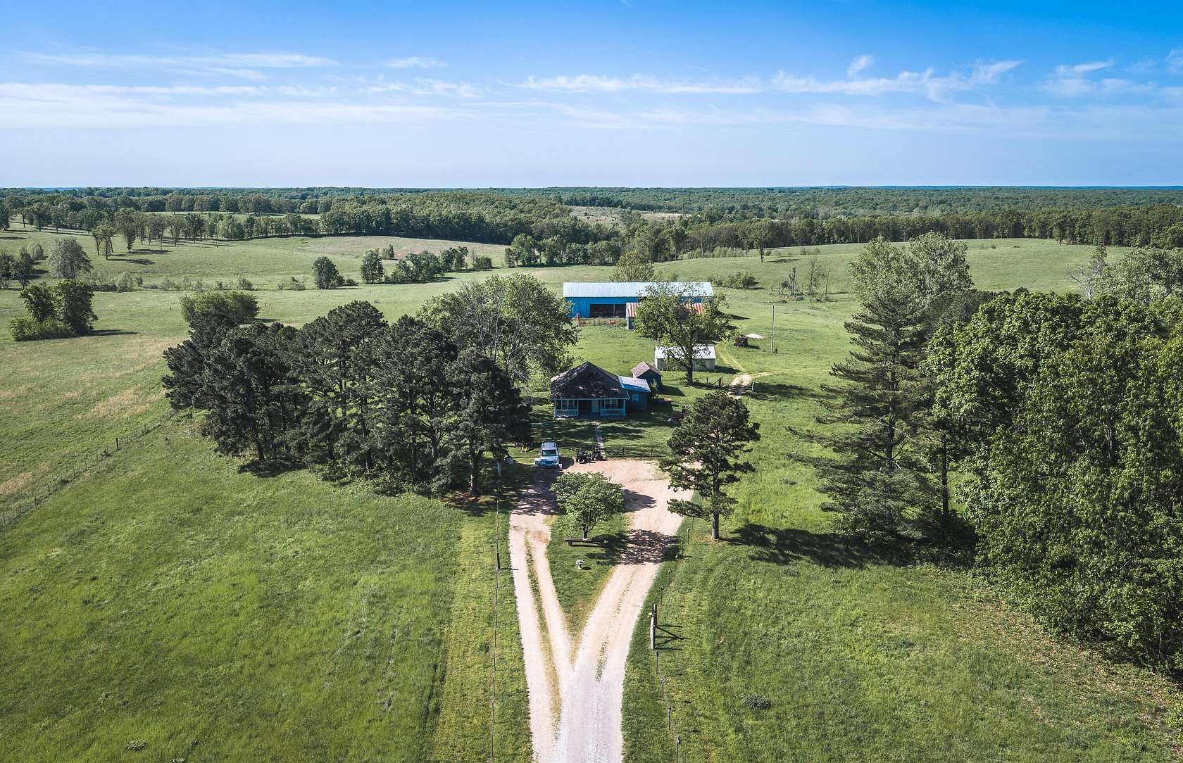 133 Acres of Land with Home for Sale in Edwards, Missouri