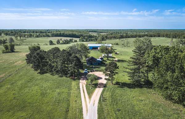 133 Acres of Land with Home for Sale in Edwards, Missouri