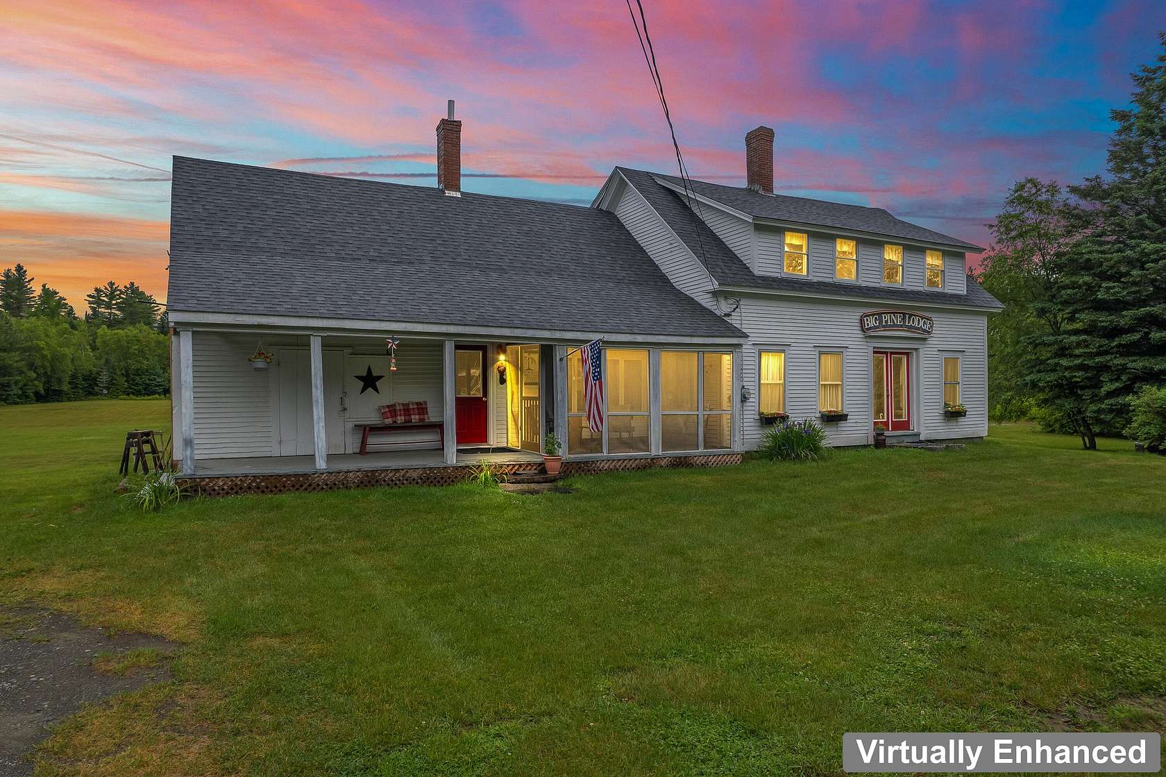 16 Acres of Land with Home for Sale in Willimantic, Maine