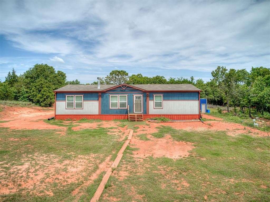3.35 Acres of Land with Home for Sale in Macomb, Oklahoma