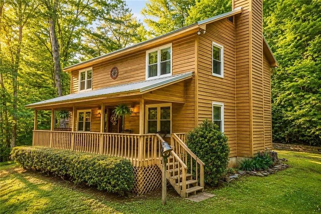 2.43 Acres of Land with Home for Sale in Ellijay, Georgia
