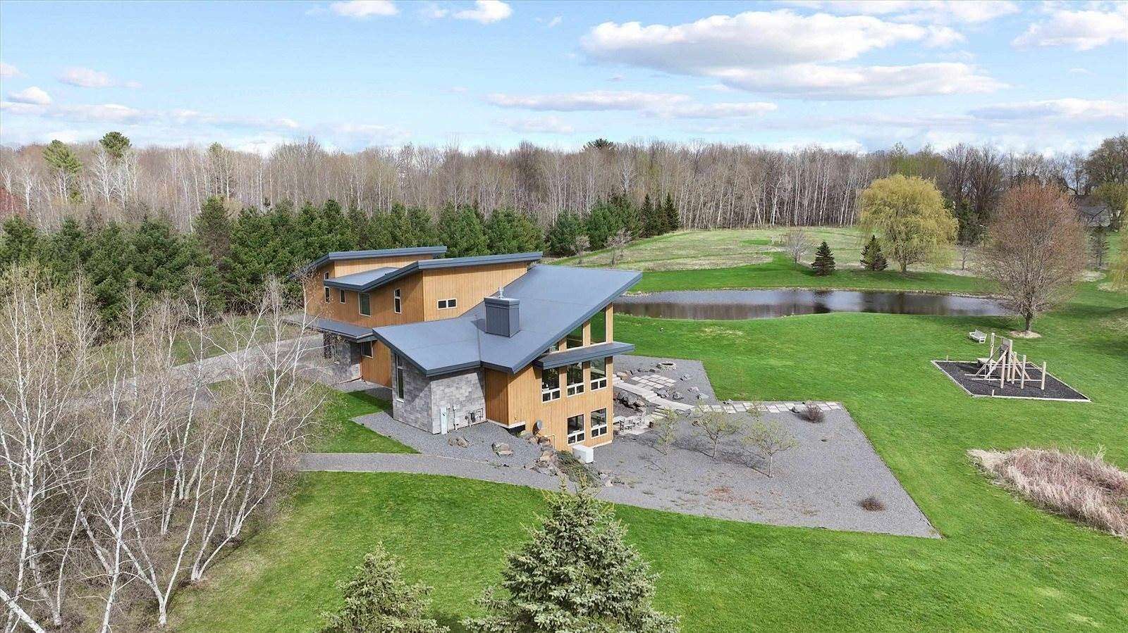 10 Acres of Recreational Land with Home for Sale in Marshfield, Wisconsin