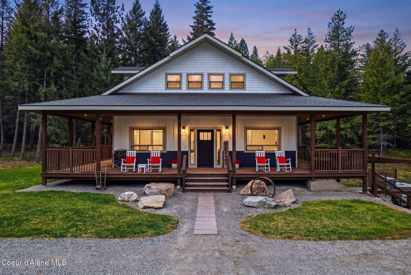 3.8 Acres of Land with Home for Sale in Naples, Idaho