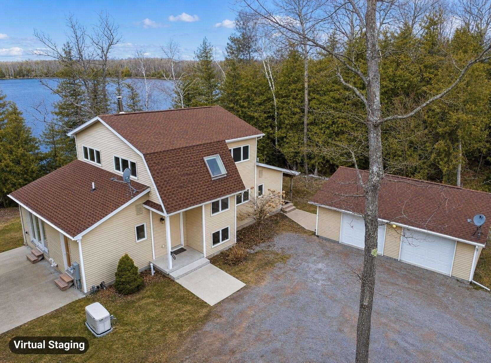 1.6 Acres of Land with Home for Sale in Presque Isle, Michigan