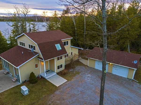 1.6 Acres of Land with Home for Sale in Presque Isle, Michigan