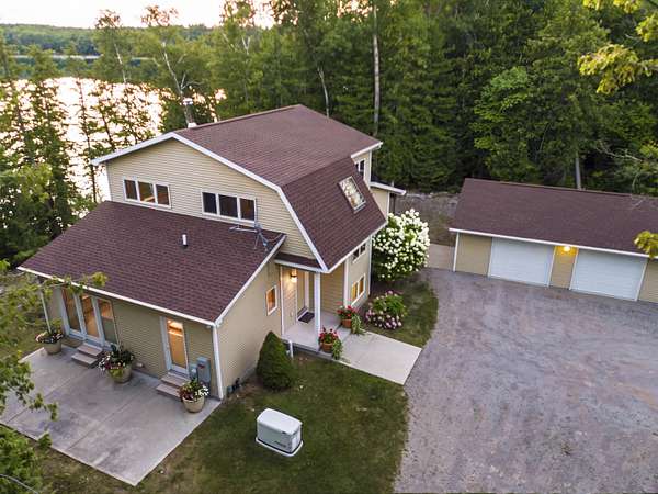 1.6 Acres of Land with Home for Sale in Presque Isle, Michigan
