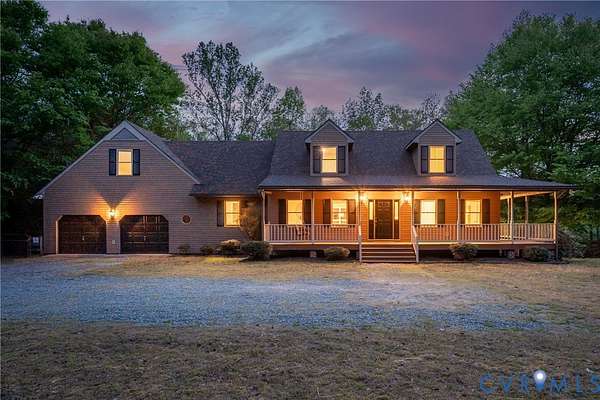 5.28 Acres of Land with Home for Sale in Aylett, Virginia