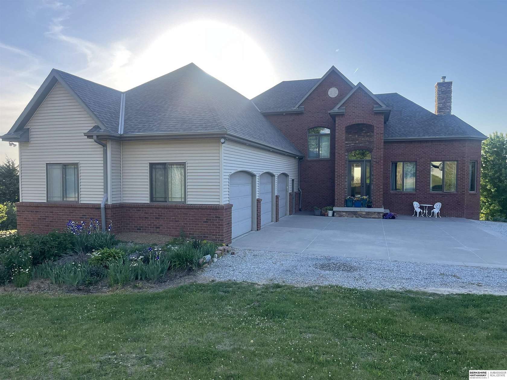 5.64 Acres of Land with Home for Sale in Louisville, Nebraska