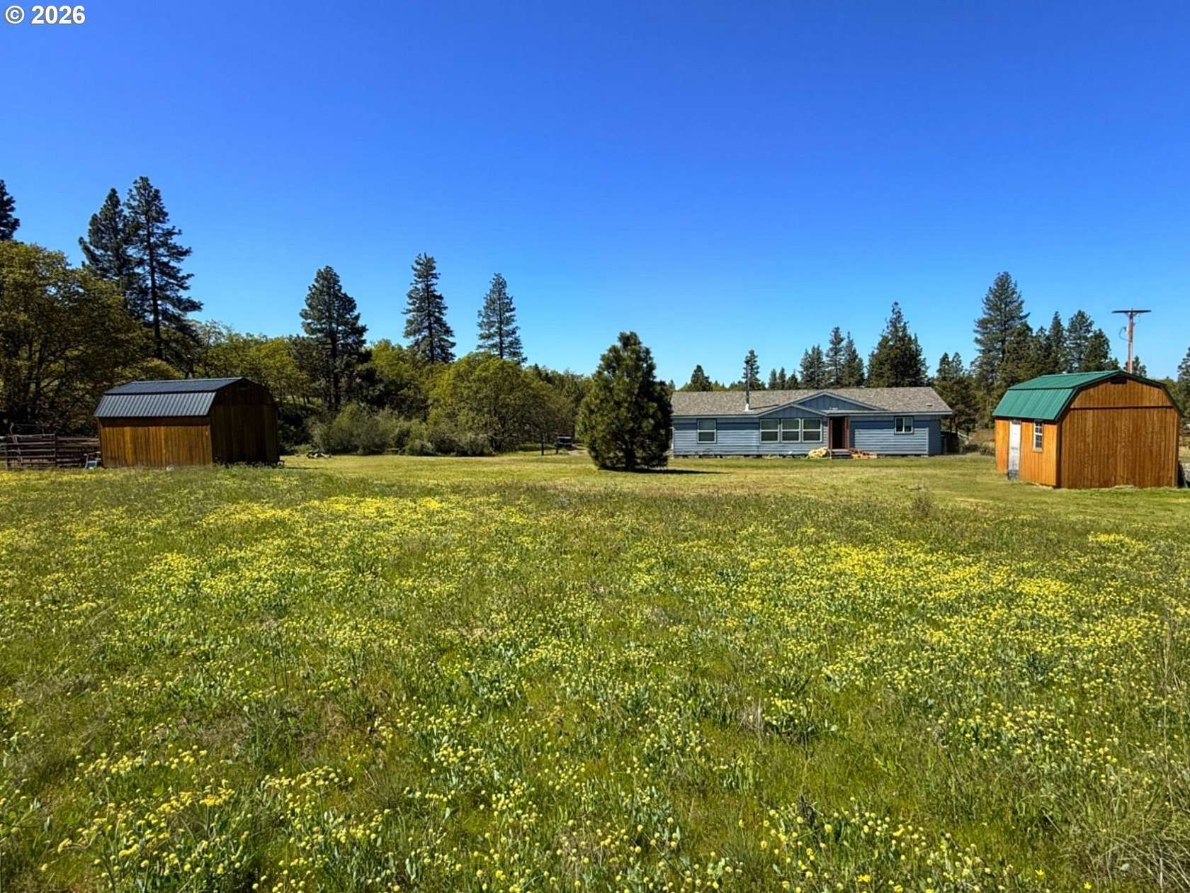 33.3 Acres of Recreational Land with Home for Sale in Lyle, Washington