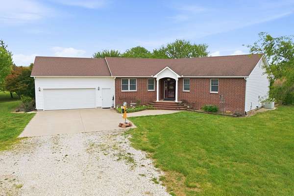17.6 Acres of Land with Home for Sale in Newton, Kansas
